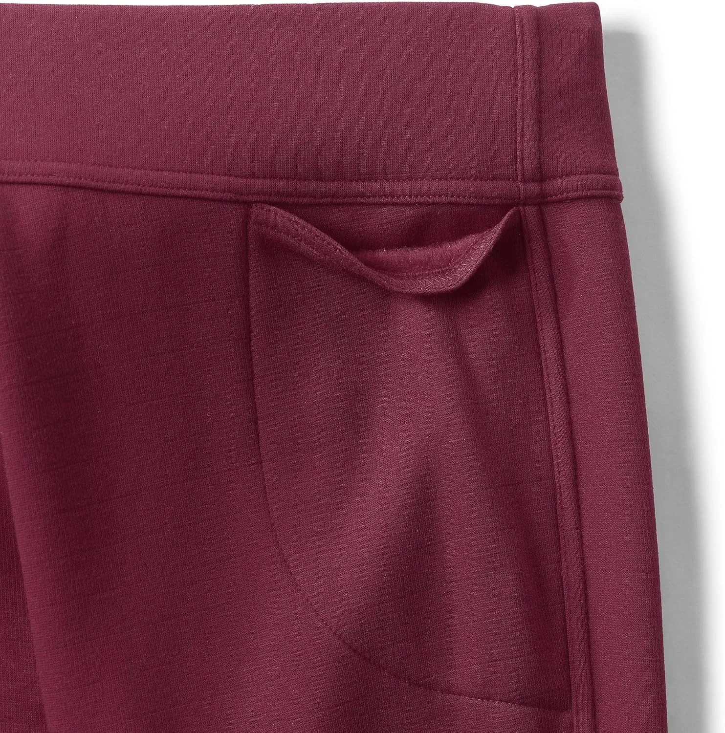 Lands' End Women's High Rise Serious Sweats Fleece-Lined Pocket Leggings
