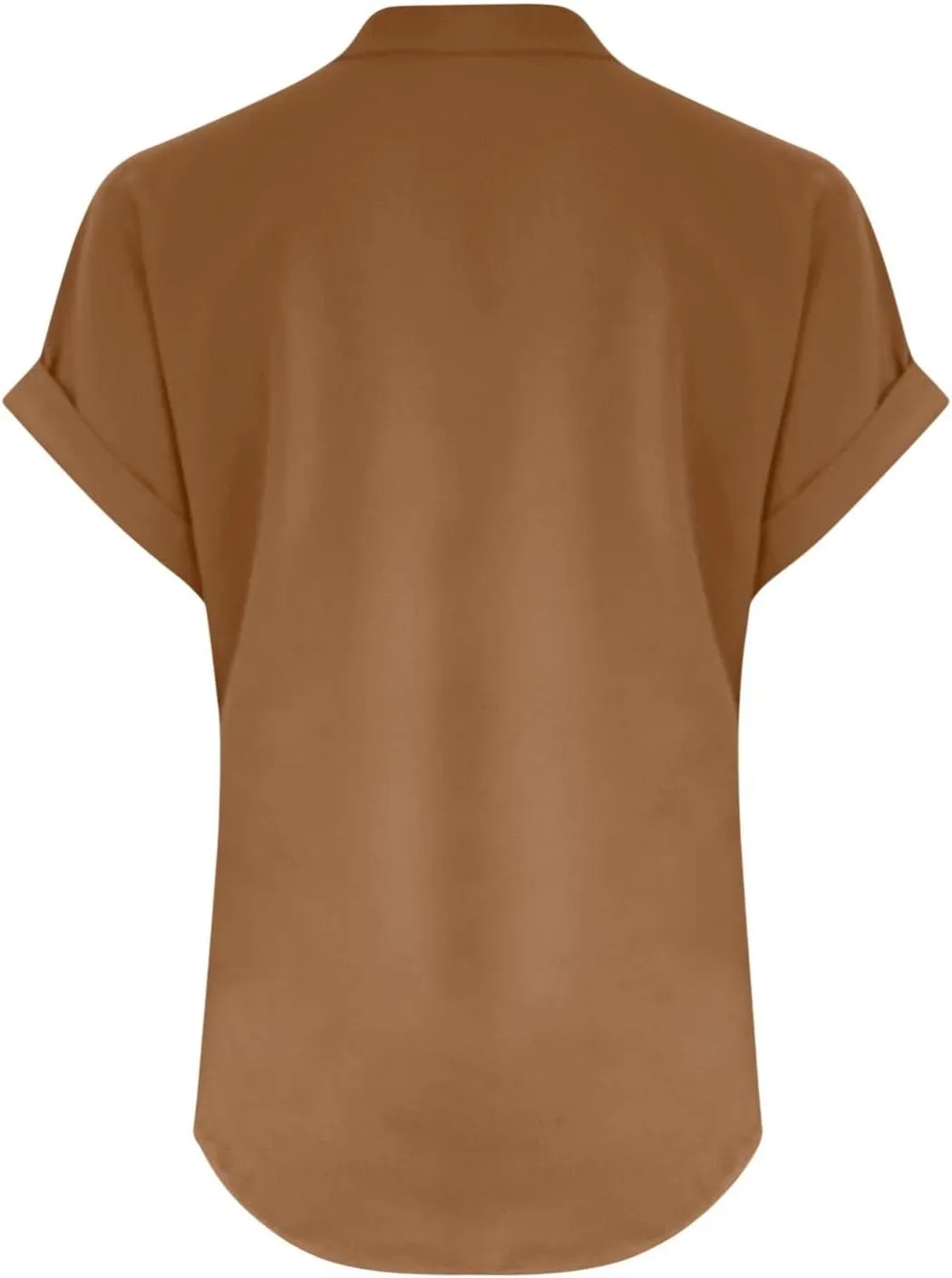 Linen Shirts for Women 2025 Summer Trendy Short Sleeve Button Tunic Blouses Lightweight Loose Casual V Neck Outfits Tops