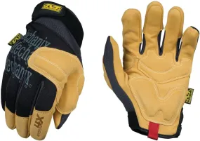 Mechanix Wear: Material4X Padded Palm Work Gloves (Medium, Brown/Black)