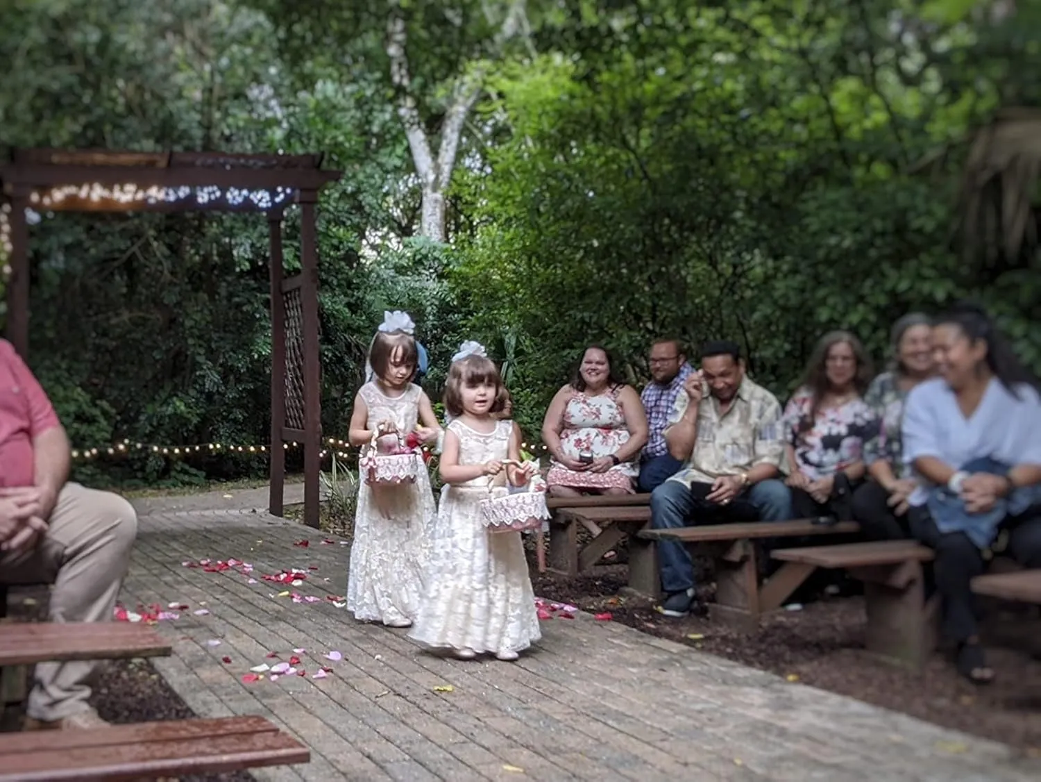 Weileenice Flower Girl Wedding Dress Sheer Back Kids Princess Bridesmaid Communion Party Prom Bohemian Maxi Lace Dresses